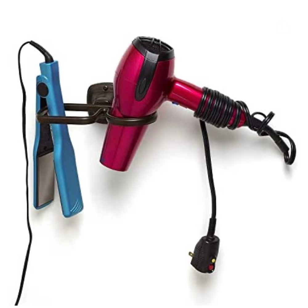 Hot Hair Tools Holder - Hair Dryers, Flat Irons & Curling Wands